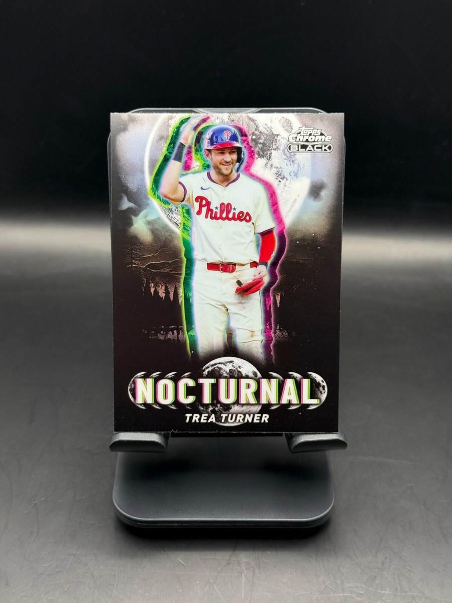 2025 Topps Chrome Black Baseball ⚾TREA TURNER 