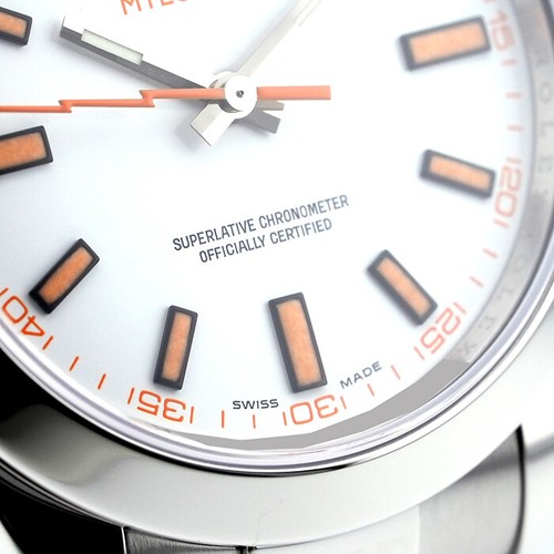 ROLEX Milgauss 116400 White Warranty 2009 SN/#V - Picture 14 of 24