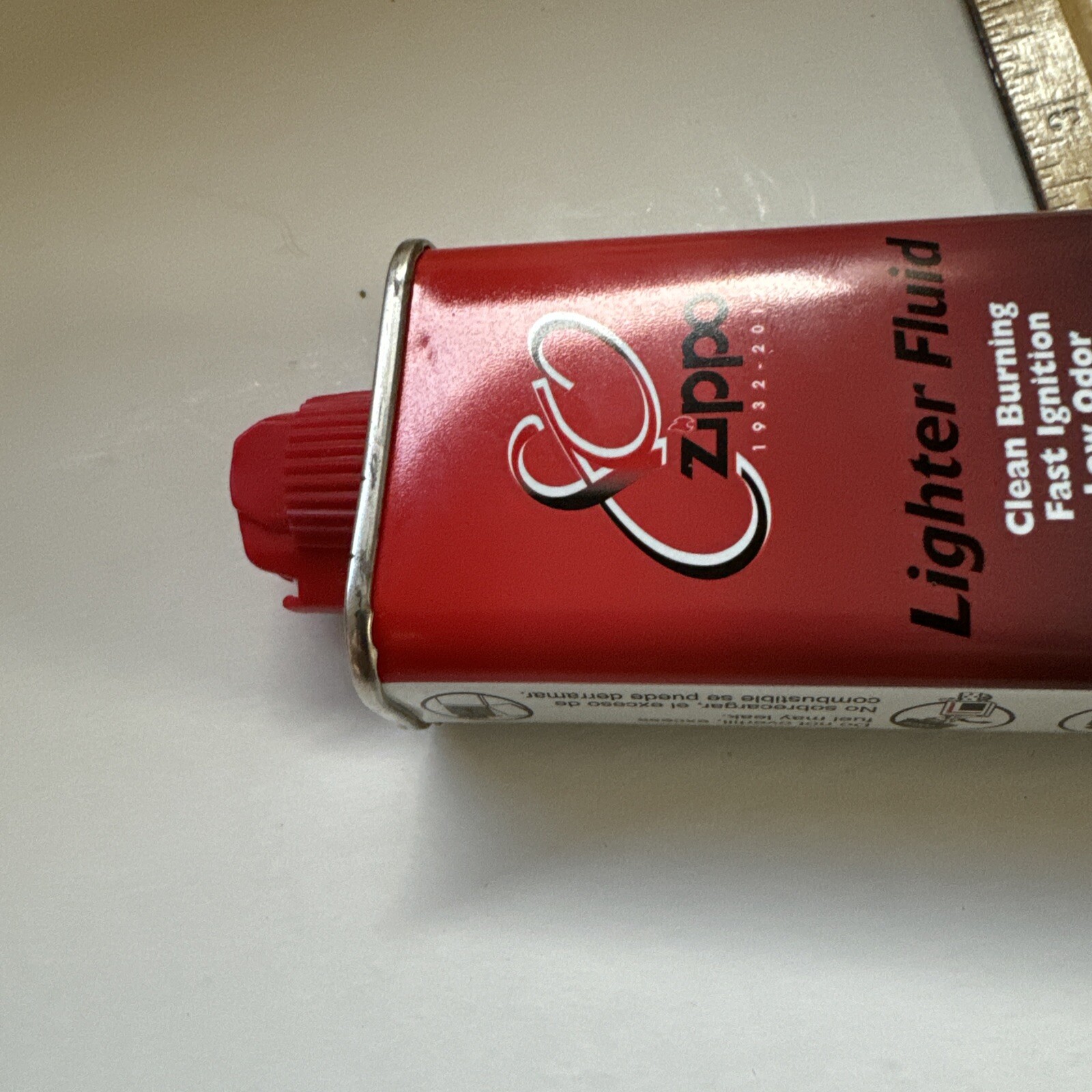 ZIPPO LIGHTER FLUID CAN 80TH ANNIVERSARY FUEL EMPTY CAN - Price per Can