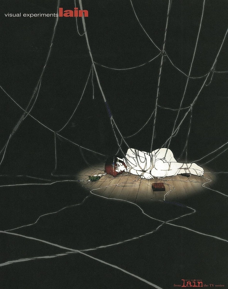 Lain Serial Experiments Anime Illustration Mook Japanese Visual