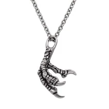Dragon Necklace Dragon Claw Pandant Stainless Steel Jewelry By Controse