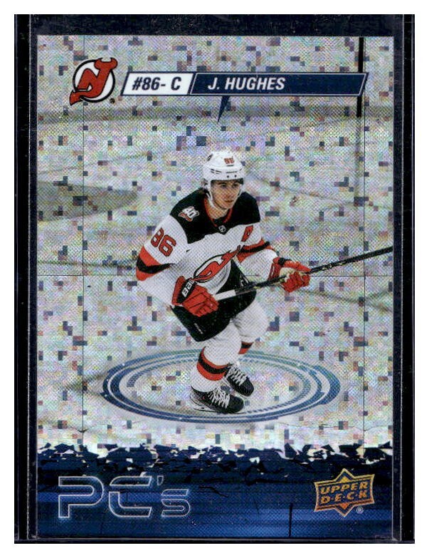 2023-24 Upper Deck Series 2 PC's Sparkle Jack Hughes #PC-26