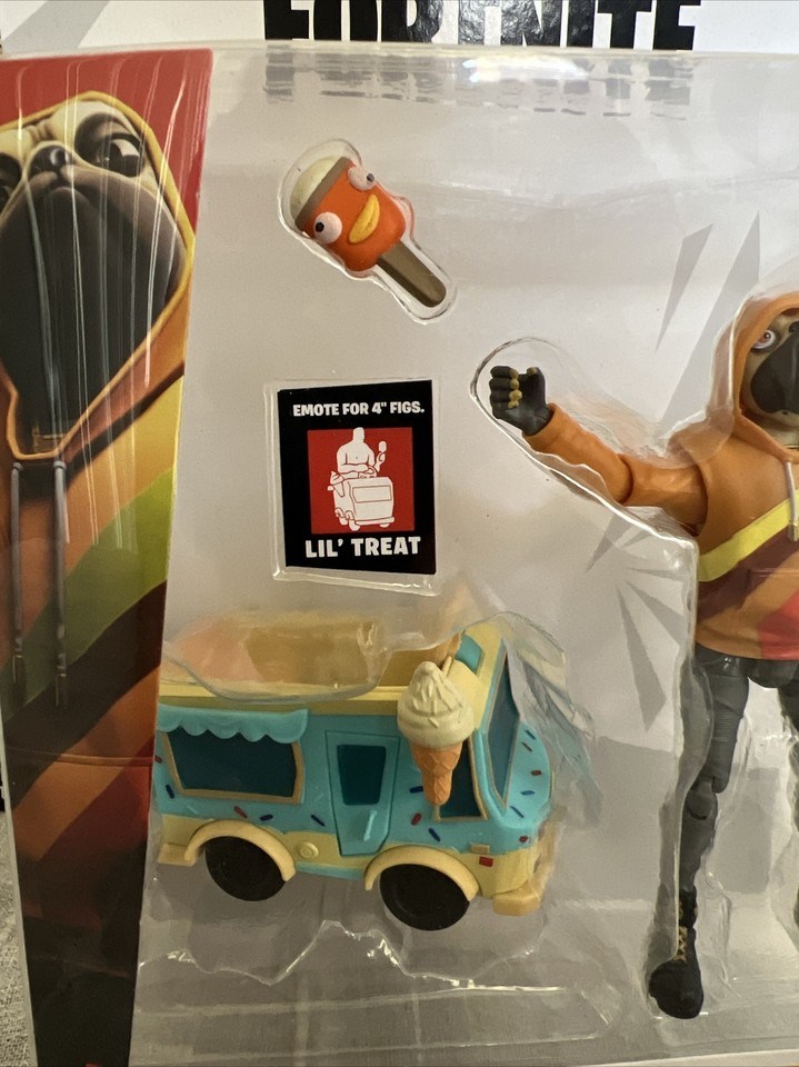 Fortnite Emote Series 4Inch Action Figure Doggo & Lil' Treat, BRAND