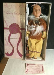 crimson collection fine porcelain dolls