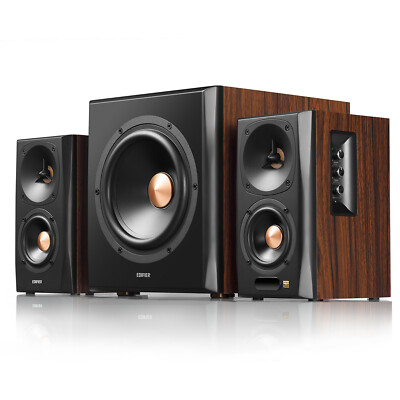 Edifier S360DB Bookshelf Speaker System with Wireless Subwoofer, Bluetooth v5.1