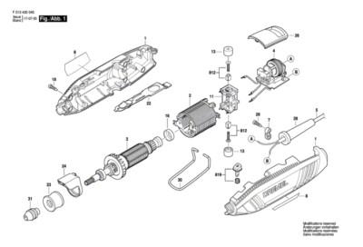 Dremel 4250 Ersatzteile Schaltergehäuse Spindelmotor Carbon mehr