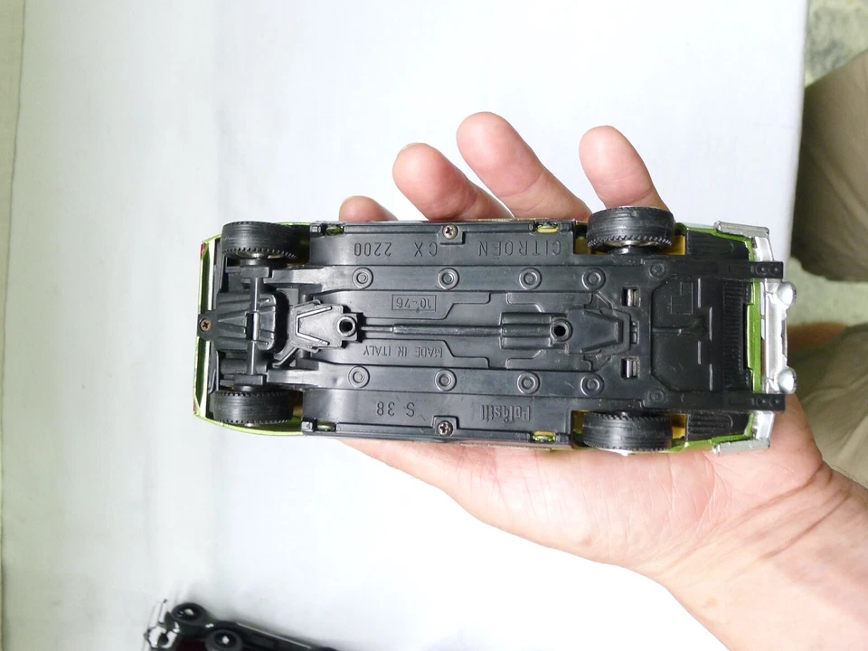 VECCHIO MODELLINO POLISTIL VINTAGE RENAULT CX 2200 RALLY 1 25 - Immagine 3 di 4