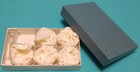 Vintage SALT DIP SET 5 Salt Dips & 6 Spoons BOXED SET — photo 4