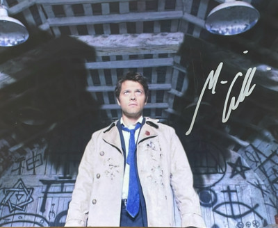 10x8'' Supernatural Print Signed by Misha Collins