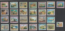1990-74 ITALY TARQUINIA ERICE MATERA ACIREALE 26 TOURIST STAMPS MNH