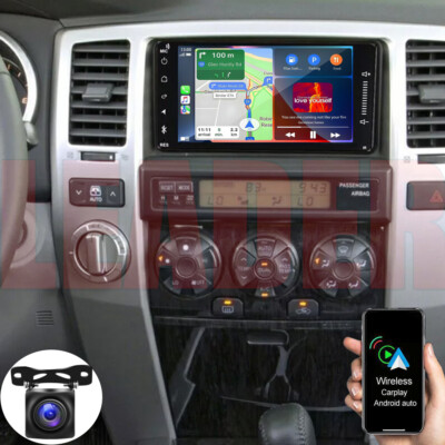 64GB For 2003-2009 Toyota 4Runner CarPlay Android 13 Car Stereo Radio GPS RDS
