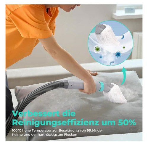HAUSHOF Waschsauger mit Dampffunktion, StainZapper Vapo Teppichreiniger - Bild 3 von 10