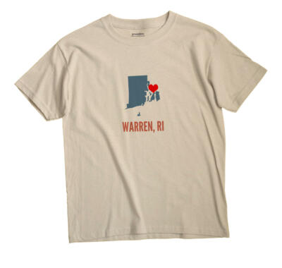 Warren Rhode Island RI T-Shirt HEART