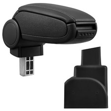 Armlehne Mittelarmlehne MAL Leder Bezug Schwarz für Opel Zafira A 1999-2005