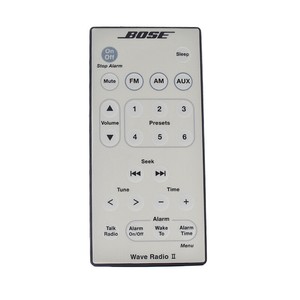 bose wave radio ii remote