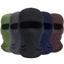 Cooling Full Face Mask Neck Gaiter Tactical Balaclava Ski Sun Hood for Men Women