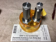 Lee Precision Collet 2 Die Set for 6mm & 244 Rem