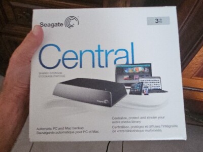 Seagate Central 3TB Cloud Storage SRN01C Brand NEW Sealed