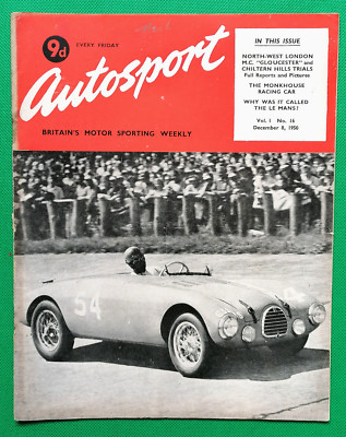 Autosport 8 Dec 1950 Vol 1 No16 - SINGER LE MANS FEATURE - TRIALS REPORTS