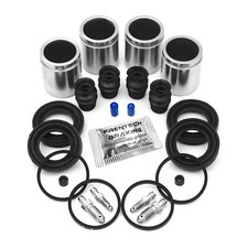 For Nissan Elgrand E50 (1995-2002) 2x Front Brake Caliper Repair Kits & Pistons