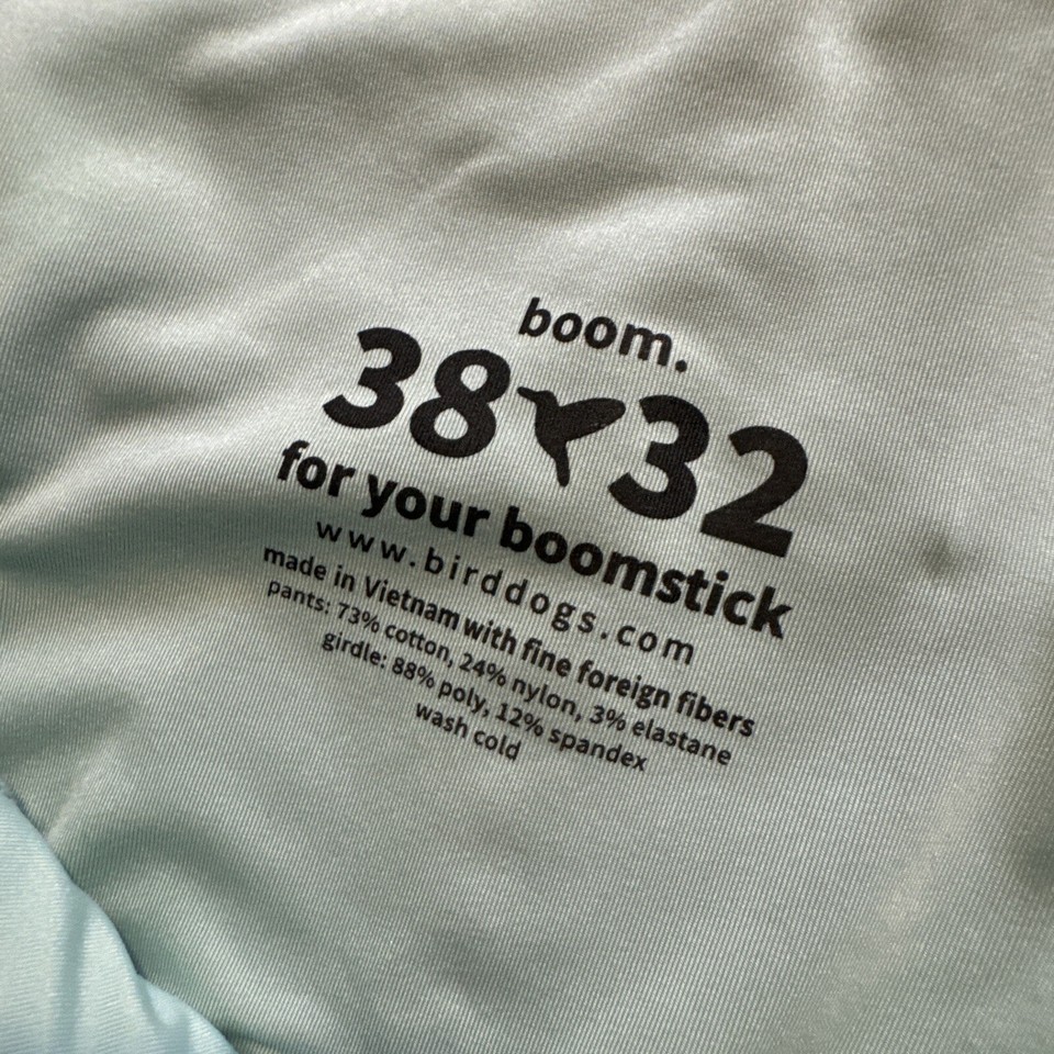 Bird Dogs Pants Mens 38 Gray Boom For Your Boomstick Lined Performance Chinos eBay