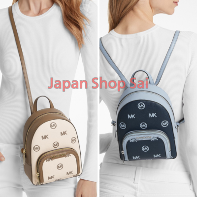 MICHAEL KORS OUTLET JAYCEE Embossed Logo Convertible