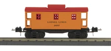 MTH Tin Plate 11-70110 Lionel Lines Caboose Orange & Red