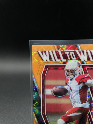 KYLER MURRAY 2021 Panini Mosaic Will to Win Orange Fluorescent /25 Cardinals 🔥 - Picture 2 of 9