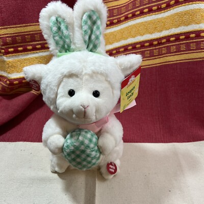 Plush Stuffed Lamb Cuddle Barn Leapin' Lucy 11'' Sound Peter Cottontail