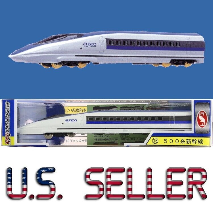 TRANE N Gauge No. 35 500 Series Shinkansen Diecast Bullet TRANE N Gauge No. 35 500 Series Shinkansen Diecast Bullet