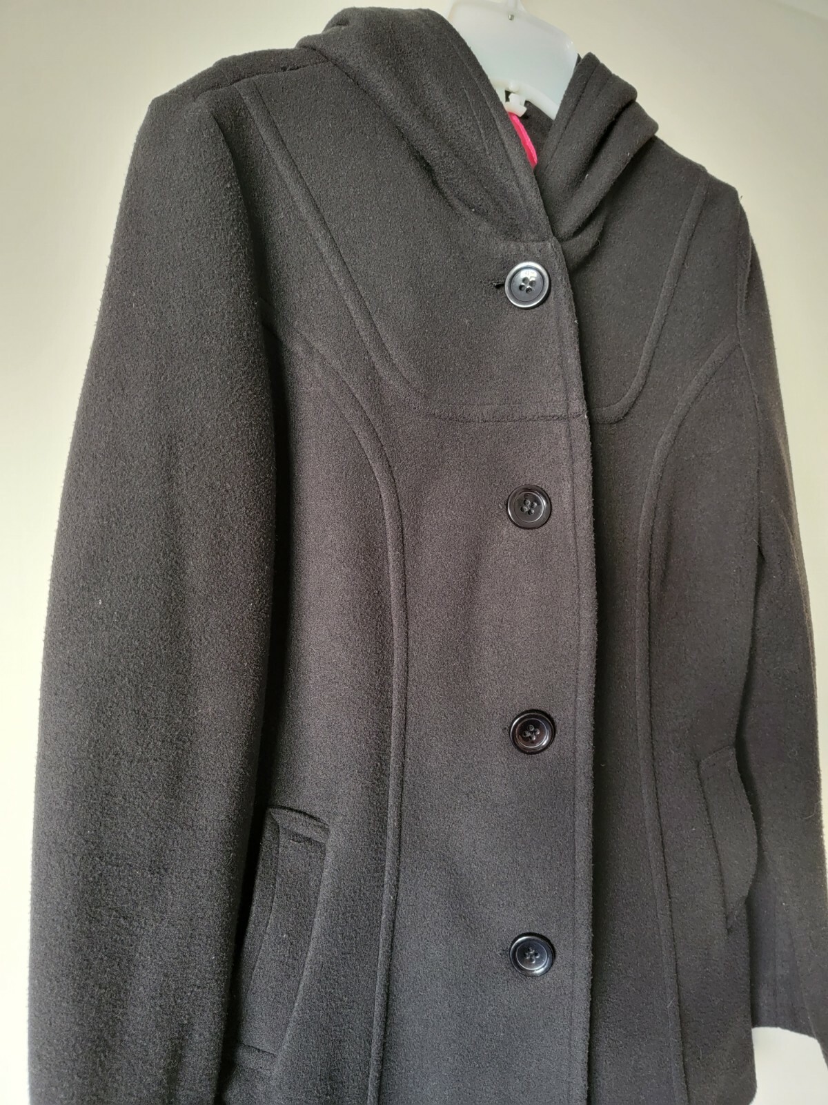 Born Famous Basic Solid Black Button Up with Pock… - image 5