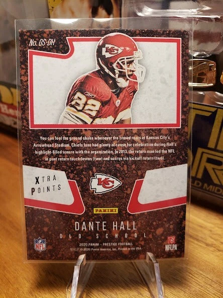 2020 Panini Prestige Old School DANTE HALL Xtra Points Blue /299 #OS-DH CHIEFS - Image 2 of 2