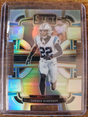 2023 Select Jammie Robinson Silver Holo Die-Cut Prizm Rookie RC #15 Panthers