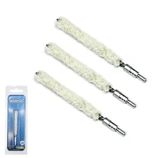 MaximalPower 3PK Gun Cleaning Bore Cotton Mop Brush for .22 Cal 8-32 Threaded