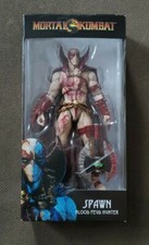 McFarlane SPAWN BLOOD FEUD Hunter IN HAND Mortal Kombat 11 BLOODY VARIANT Figure