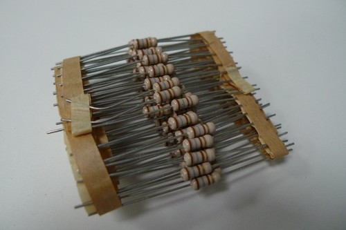 Resistor Metal Film Philips 5% X5 Off Original Vintage Resistors Drop Down Menu - Picture 229 of 657