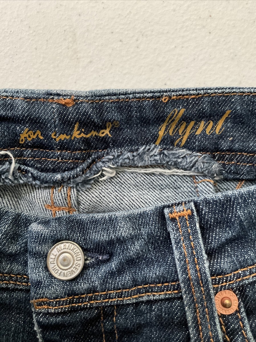 Jeans Bootcut 7 For All Mankind Flynt – Taille 26, Lavage Moyen, Coupe Regular Pour Femme