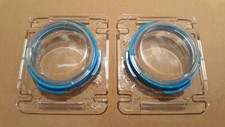 Ferplast hamster cage, 2 x end caps. blue. £10.99. L@@K.