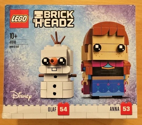 LEGO BrickHeadz Anna & Olaf 41618 Toy Building Kit 201 pcs