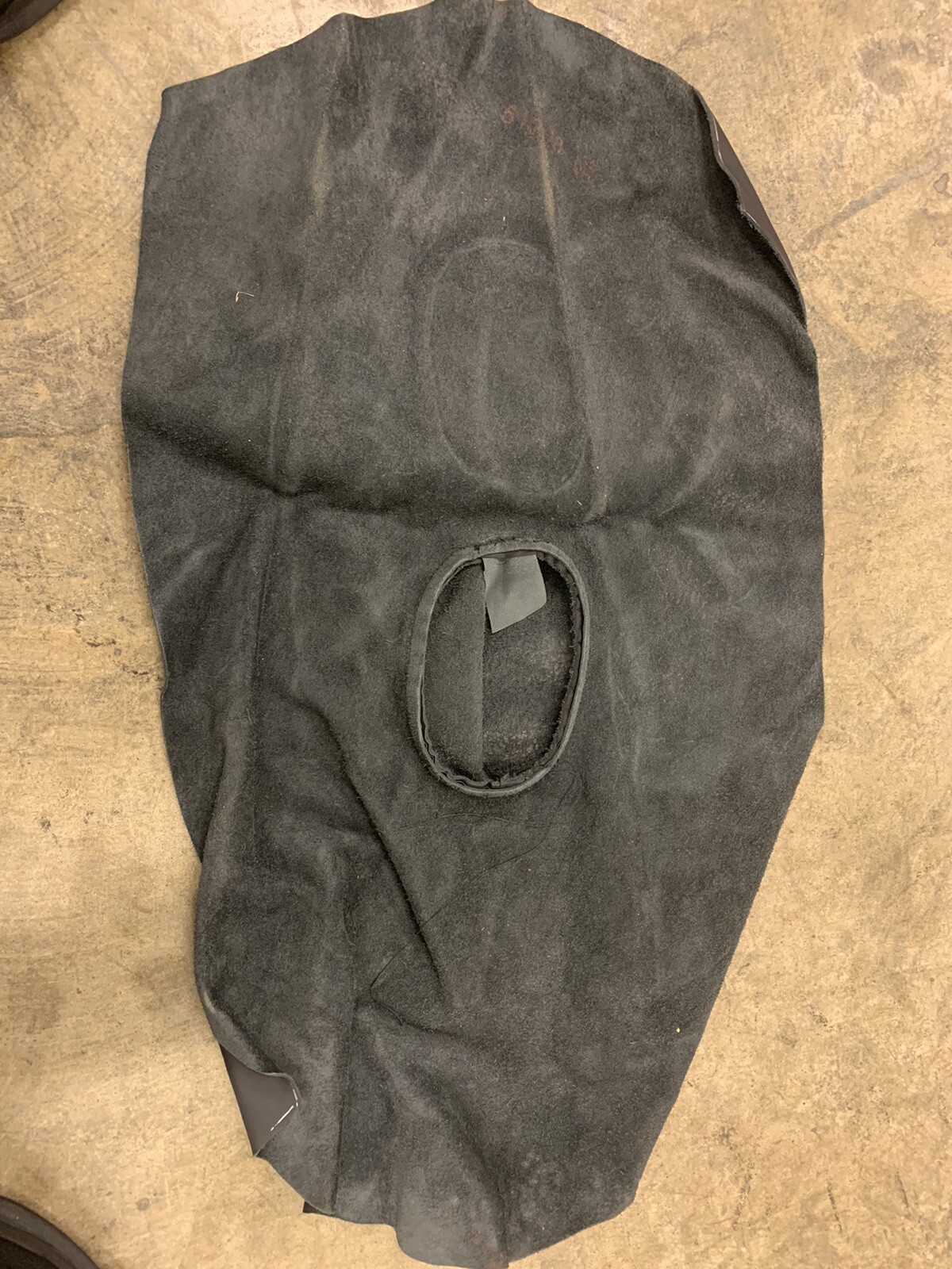 New 1972 Ferrari Dino 246 GT GTS Center Console Leather Handbrake Boot Black 72