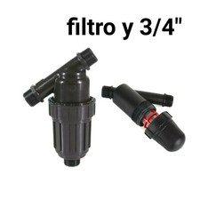FILTRO Y In Linea 3/4" CON CARTUCCIA PER FILTRAGGIO ACQUA IRRIGAZIONE  GIARDINO