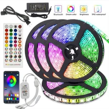 16.4FT-65.6FT Kit LED strip RGB waterproof  5050/3528 SMD Flexible Strip Light