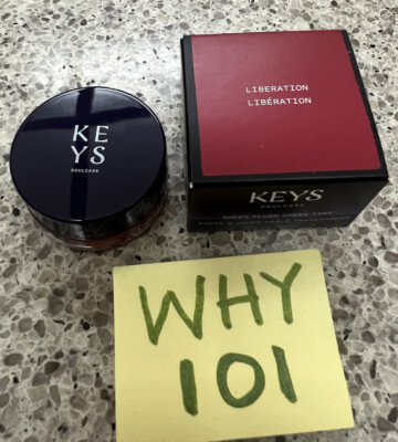 KEYS Soulcare Sheer Flush Cheek Tint .14oz/4.2g LIBERATION FULL SZ SEALED BOX