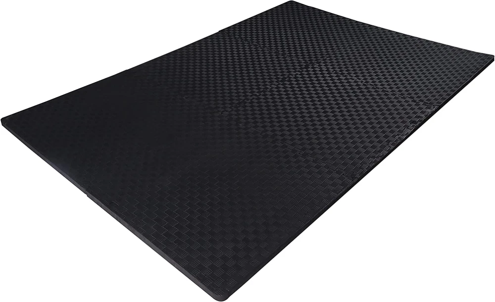 BalanceFrom Puzzle Exercise Mat with One Inch Thick 24 Square