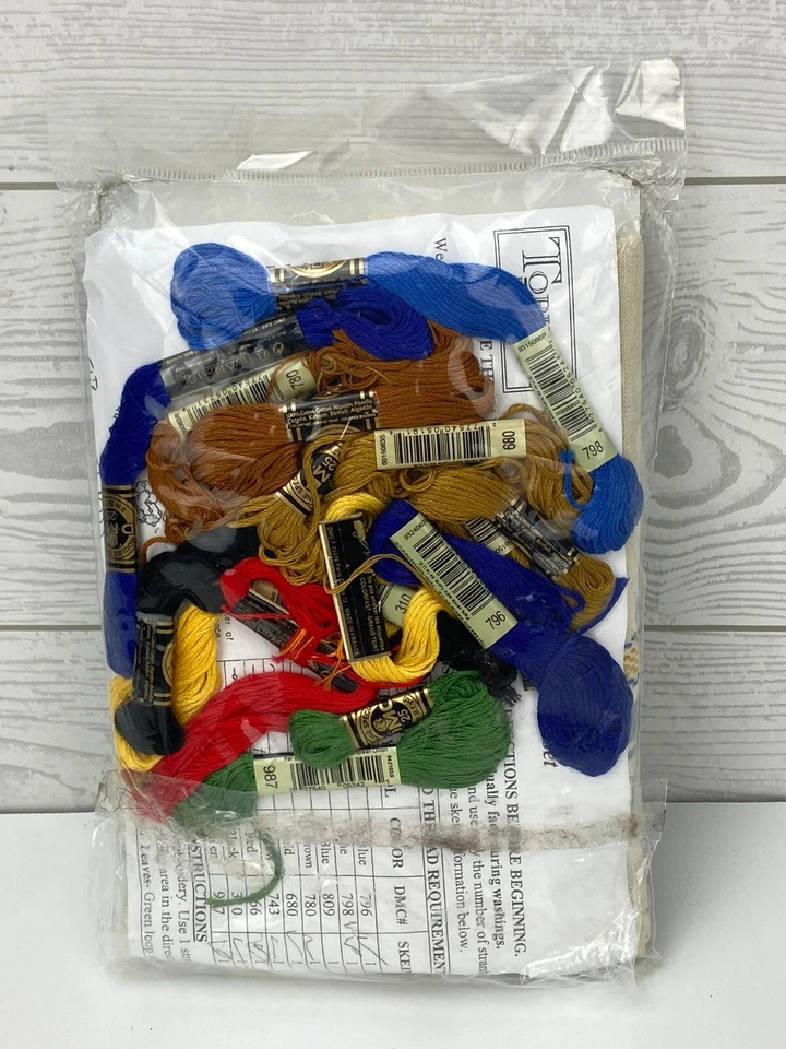 Tobin Kitchen Towels DIY Embroidery Stitch Set Cute Bird Pattern Set of 2 - Image 3 of 3