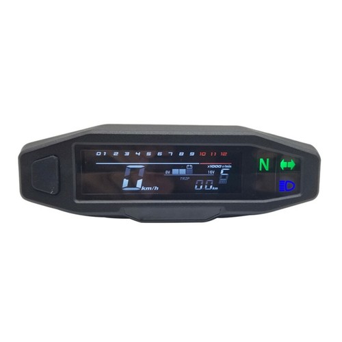 Scooter Motorcycle Dirt Bike LCD Digital Speedometer Odometer Carburetor Meter - Picture 10 of 12