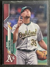 Treinen, Blake - 2020 Topps Series 1 - Mothers Day Hot Pink - 50/50