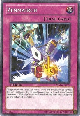 3 x Zenmairch - PHSW-EN072 - Common - 1st Edition Near Mint, English YGO