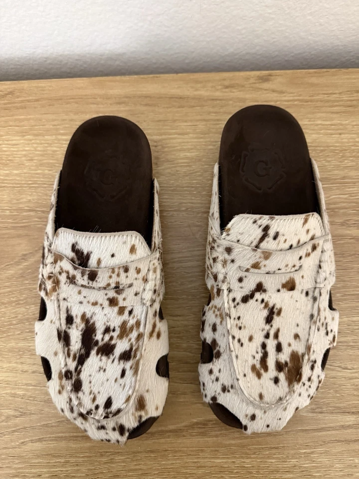 Sandalias zueco pelo de becerro Grenson Annalise - talla 8 Foto 3 de 4