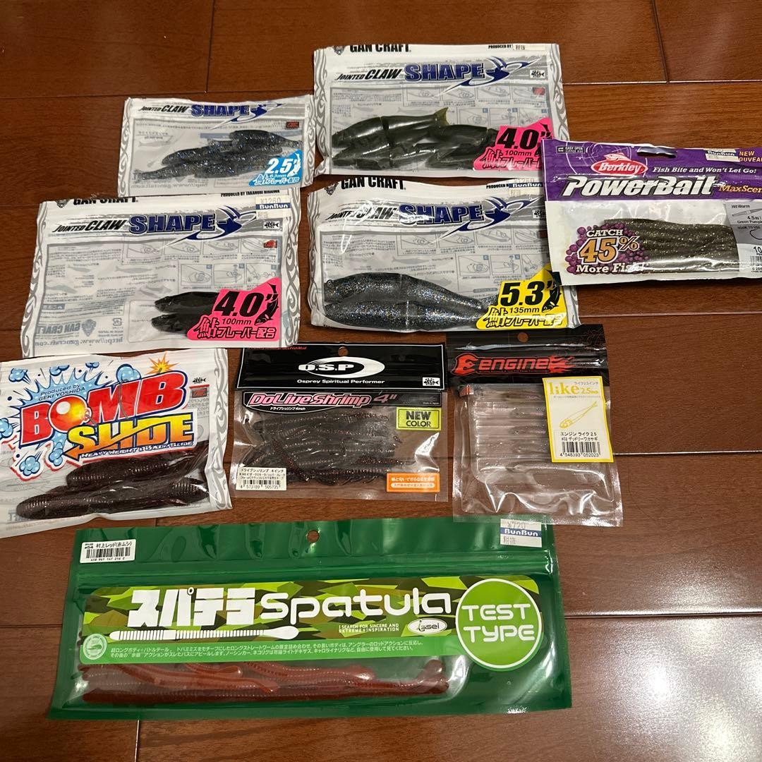 items aailableWorm lures, Gary Yamamoto, OSP, , and other sets. - Image 8